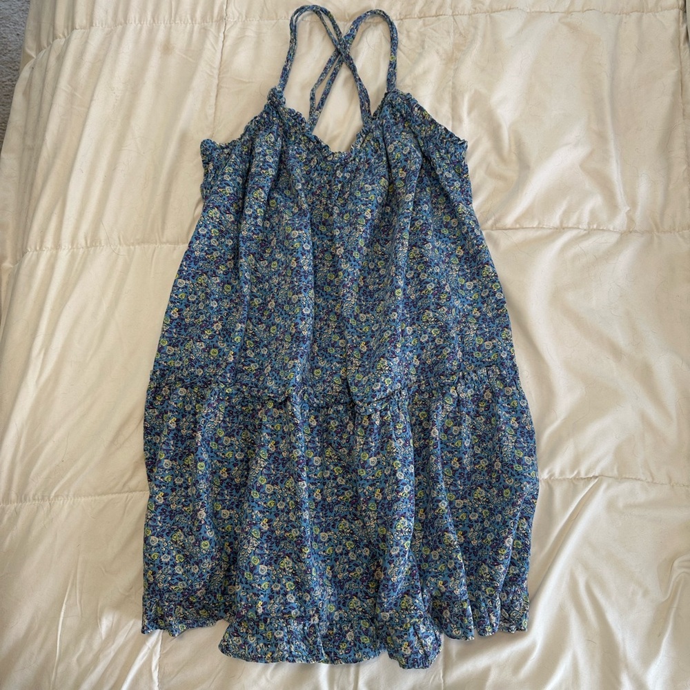 Floral Blue Sundress